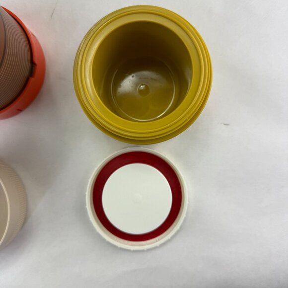 Vintage Retro Thermos King Seeley Stacking Connecting Ring 2 Bottles - Picture 8 of 16